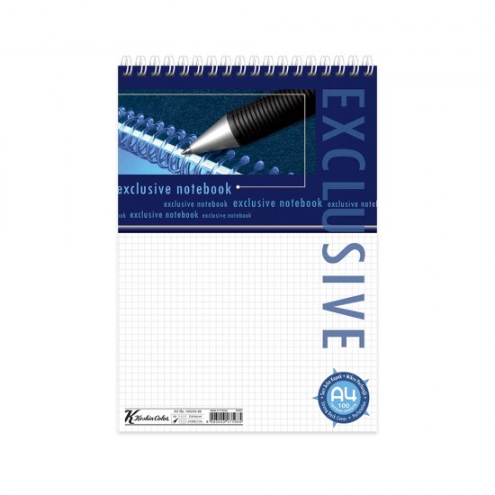 KESKİN 143005 BLOKNOT EXCLUSİVE SPİRALLİ A4 80YP KARELİ