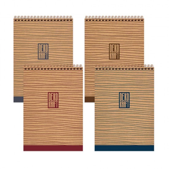 KESKİN 144106 BLOKNOT NOKTALI DEKOKRAFT SPİRALLİ A5 80YP