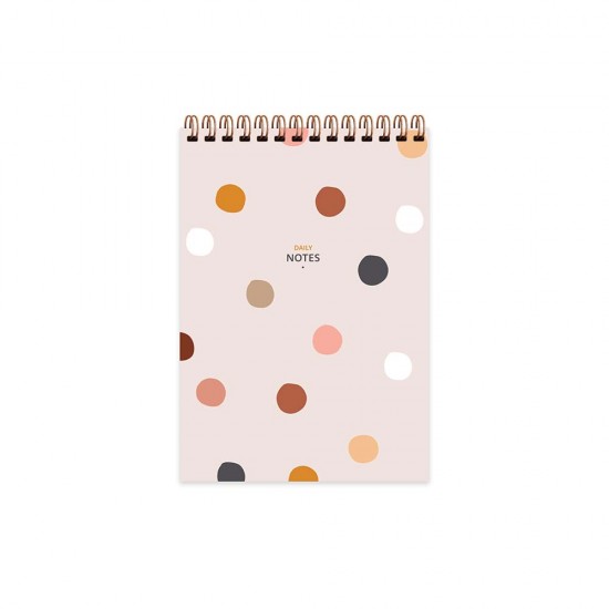 KESKİN 145455-99 BLOKNOT PUANTİYE SPİRALLİ 17X24 72YP ÇİZGİLİ