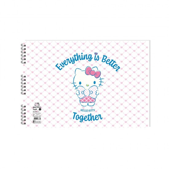 KESKİN 300215-08 25X35 15YP H.KİTTY RESİM DEFTERİ