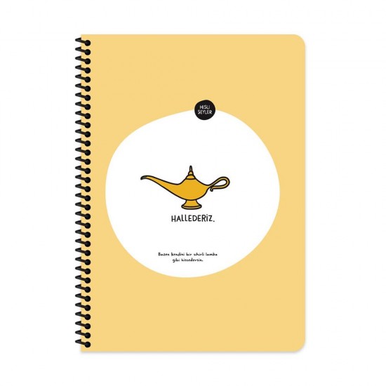 KESKİN 500516-99 A4 80YP KARELİ HİSLİ ŞEYLER SPR STICKERLİ DEF HALLEDERİZ