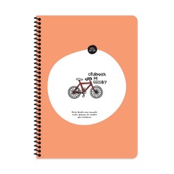 KESKİN 500517-99 A4 80YP KARELİ HİSLİ ŞEYLER SPR STICKERLİ DEF OTURMAYAMI GELDİK