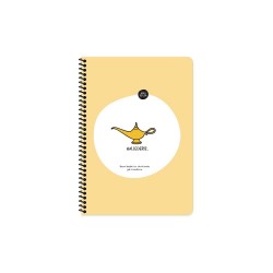 KESKİN 500526-99 HİSLİ ŞEYLER 16.5X22.5 80YP ÇİZGİLİ STİCKERLİ DEF HALLEDERİZ