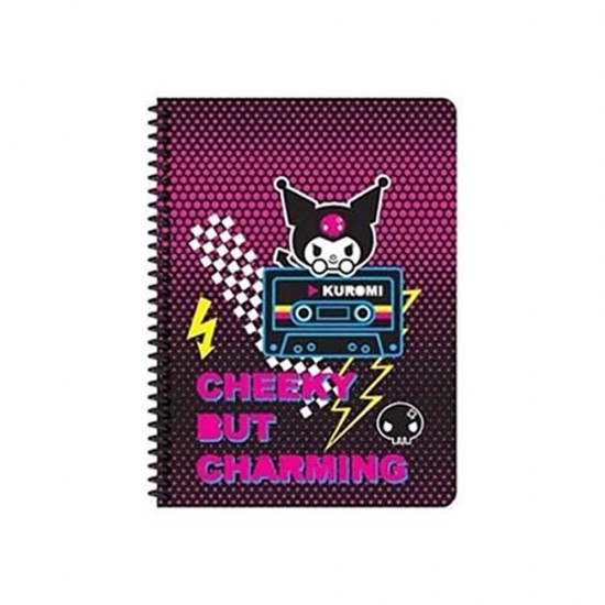 KESKİN 140400-12 BLOKNOT KUROMİ SPİRALLİ A6 80YP ÇİZGİLİ