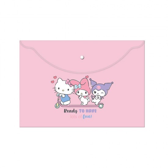 KESKİN 120770-13 A4 ÇITÇITLI DOSYA HELLO KİTTY AND FRİENDS