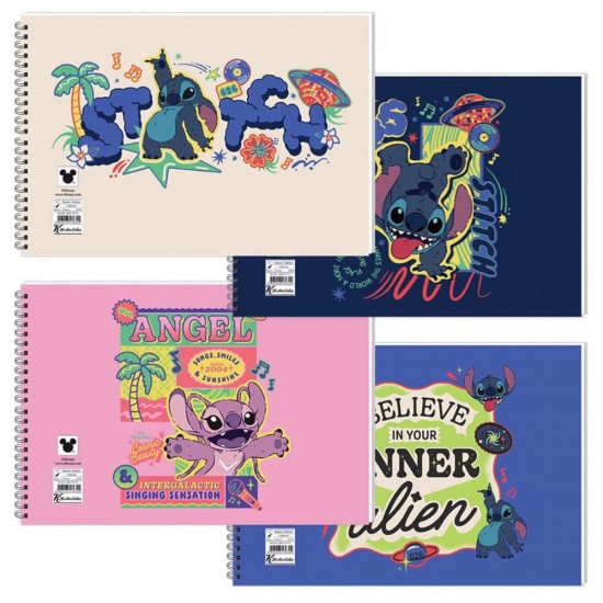 KESKİN 300215-14 25X35 15YP SPR LİLO&amp;STİTC RESİM DEFTER