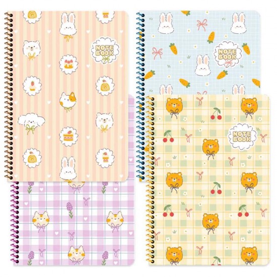 KESKİN 386962 A6 80YP ÇİZGİL SPR KRTN KPK KAWAİİ DEFTER