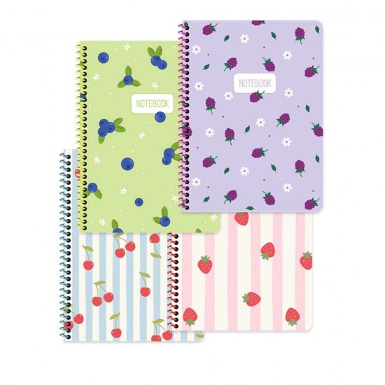 KESKİN 387142 16.5X22.5 80YP KARELİ SPR KRTN KPK MEYVE DEFTER