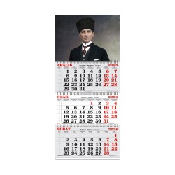 KESKİN 600116-99 2026 3 AYLIK SPR JUMBO DENİZCİ TAKVİM ATATURK 1