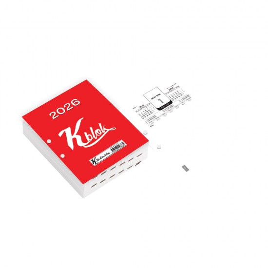 KESKİN 600126-99 2026 K-BLOK GÜNLÜK MASA TAKVİMİ