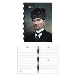 KESKİN 600160-99 2026 17X24 SPR GÜNLÜK ATATÜRK AJANDA BASKOMUTAN