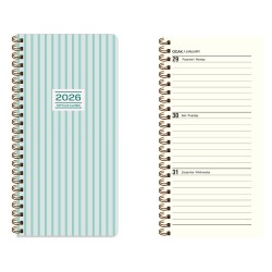 KESKİN 600174-99 2026 8X16 SPR HAFTALIK CEP AJANDASI ÇİZGİ