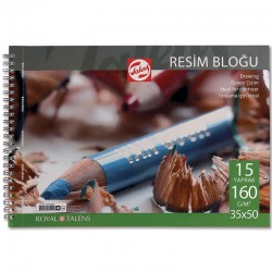 TALENS 480305- 97 SPR ÇİZİM BLOK 160GR 35X50 15YP
