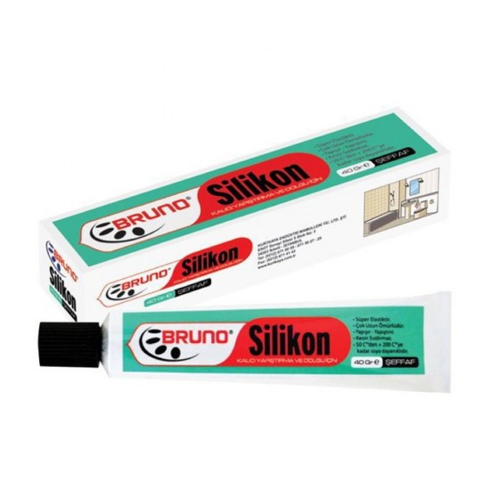 BRUNO ŞEFFAF SİLİKON 40GR