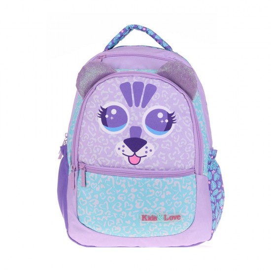 KAUKKO L5119 KIDS&amp;LOVE SIRT ÇANTASI OUTE FACE TIGER