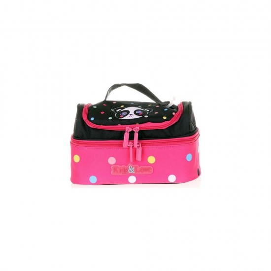 KAUKKO L7120 KIDS&amp;LOVE CUTE FACE PANDA BESLENME ÇANTASI
