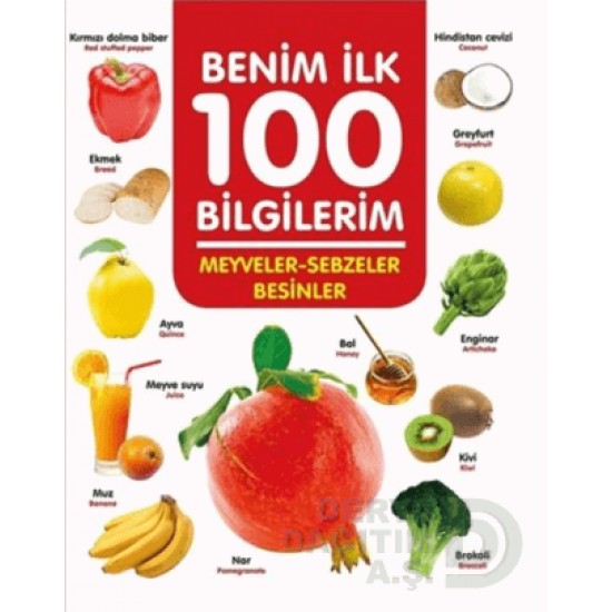 06 YAŞ YAY / BENİM İLK 100 BİLGİLERİM - MEYVELER SEBZELER BESİNLER
