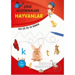 06 YAŞ YAYINLARI / YAZ ÇİZ SİL - HAYVANLAR