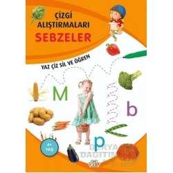 06 YAŞ YAYINLARI / YAZ ÇİZ SİL - SEBZELER