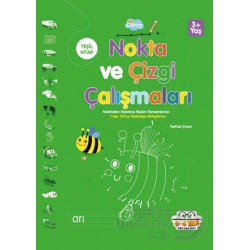 06 YAŞ YAYINLARI / NOKTA VE ÇİZGİ ÇALIŞMALARI - YEŞİL KİTAP