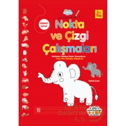 06 YAŞ YAYINLARI / NOKTA VE ÇİZGİ ÇALIŞMALARI - KIRMIZI KİTAP