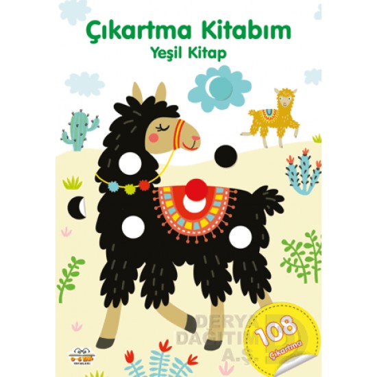 06 YAŞ YAYINLARI / ÇIKARTMA KİTABIM - YEŞİL KİTAP