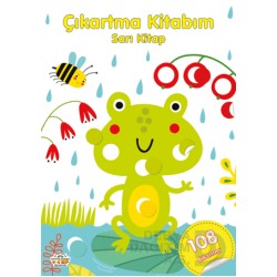 06 YAŞ YAYINLARI / ÇIKARTMA KİTABIM - SARI KİTAP