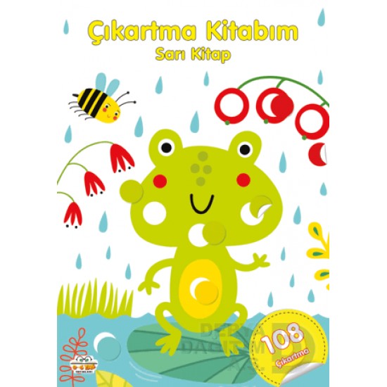 06 YAŞ YAYINLARI / ÇIKARTMA KİTABIM - SARI KİTAP