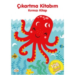 06 YAŞ YAYINLARI / ÇIKARTMA KİTABIM - KIRMIZI KİTAP