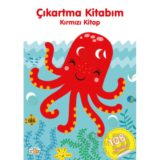 06 YAŞ YAYINLARI / ÇIKARTMA KİTABIM - KIRMIZI KİTAP