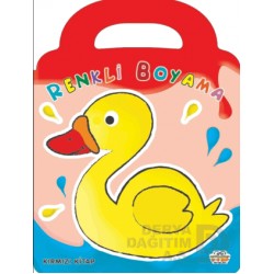 06 YAŞ YAYINLARI / RENKLİ BOYAMA - KIRMIZI KİTAP