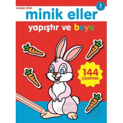 06 YAŞ YAYINLARI / MİNİK ELLER - 3 YAŞ KIRMIZI KİTAP