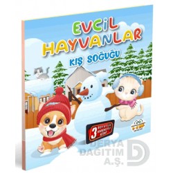 06 YAŞ YAYINLARI / HAREKETLİ KİTAPLAR - EVCİL HAYVANLAR KIŞ SOĞUĞU