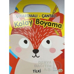 06 YAŞ YAYINLARI / ÇIKARTMALI ÇANTALI - TİLKİ (KOLAY BOYAMA)