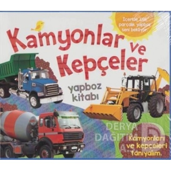 ABC / KAMYONLAR VE KEPÇELER YAPBOZ KİTABI