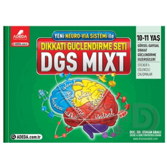 ADEDA /  DİKKAT GÜÇLENDİRME SETİ 10 - 11 YAŞ DGS MIXT