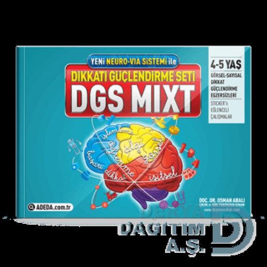 ADEDA /  DİKKAT GÜÇLENDİRME SETİ 4 - 5 YAŞ DGS MIXT