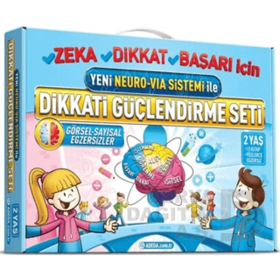 ADEDA /  DİKKAT GÜÇLENDİRME SETİ 2 YAŞ - KUTU