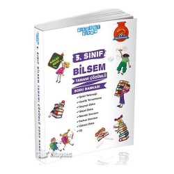 AKILLI ADAM /  3. SINIF BİLSEM TAMAMI ÇÖZÜMLÜ KOLAY SORU BANKASI