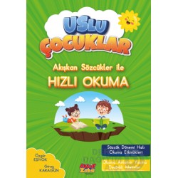 AKTİF ZEKA / USLU ÇOCUKLAR - AKIŞKAN SÖZCÜKLER İLE HIZLI OKUMA