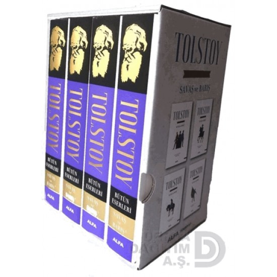 ALFA / SAVAŞ VE BARIŞ - CİLTLİ KUTU (4 KİTAP)