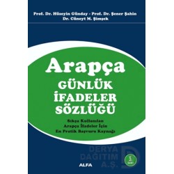 ALFA / ARAPÇA GÜNLÜK İFADELER SÖZLÜĞÜ