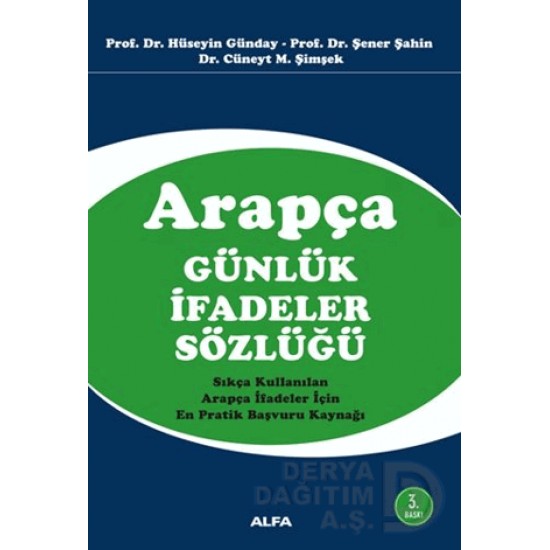 ALFA / ARAPÇA GÜNLÜK İFADELER SÖZLÜĞÜ