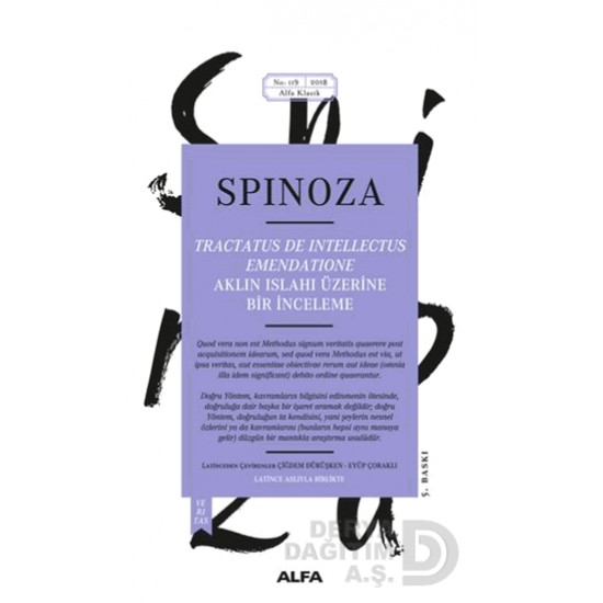 ALFA / AKLIN İSLAHI ÜZERİNE BİR İNCELEME / SPINO