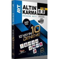 ALTIN KARMA / AYT 2023 ALTIN KARMA DENEME SETİ 10 YAYIN 10 DENEME(76242)