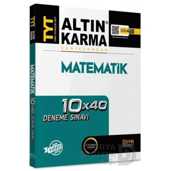 ALTIN KARMA /   TYT  MATEMATİK 10X40 DENEME SINAVI