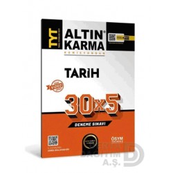 ALTIN KARMA /   TYT TARİH 30X5 DENEME SINAVI