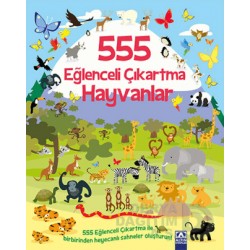 ALTIN / 555 EĞLENCELİ ÇIKARTMA - HAYVANLAR