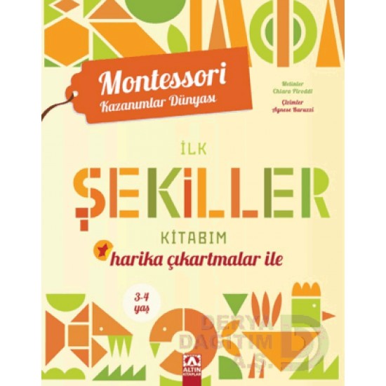 ALTIN /  MONTESSORİ - İLK ŞEKİLLER KİTABIM