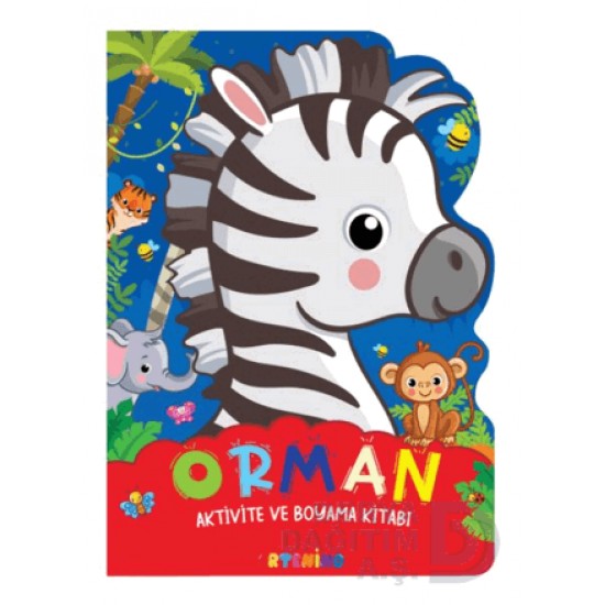 ARTENİNO /  AKTİVİTE VE BOYAMA KİTABI - ORMAN